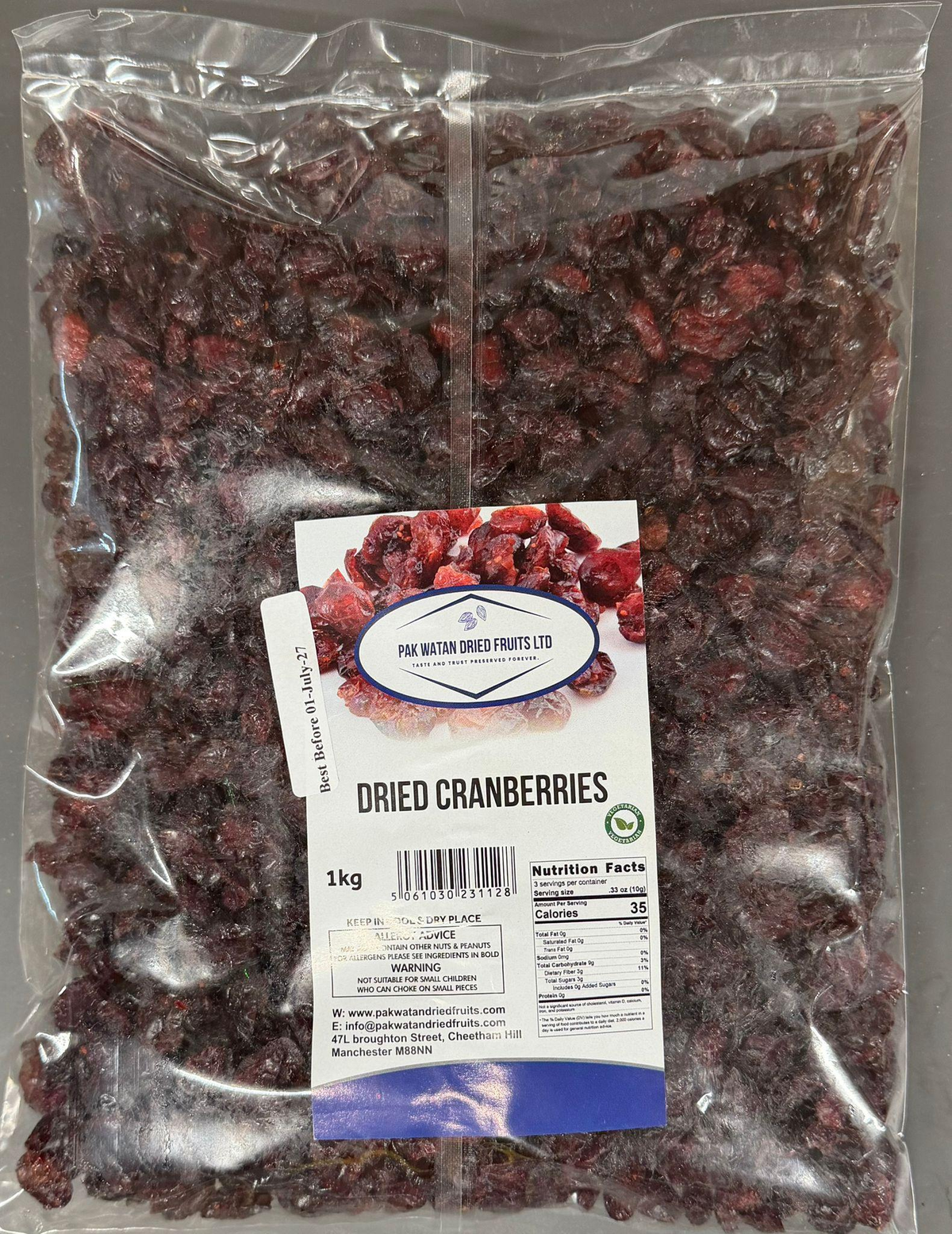 Dried Cranberries