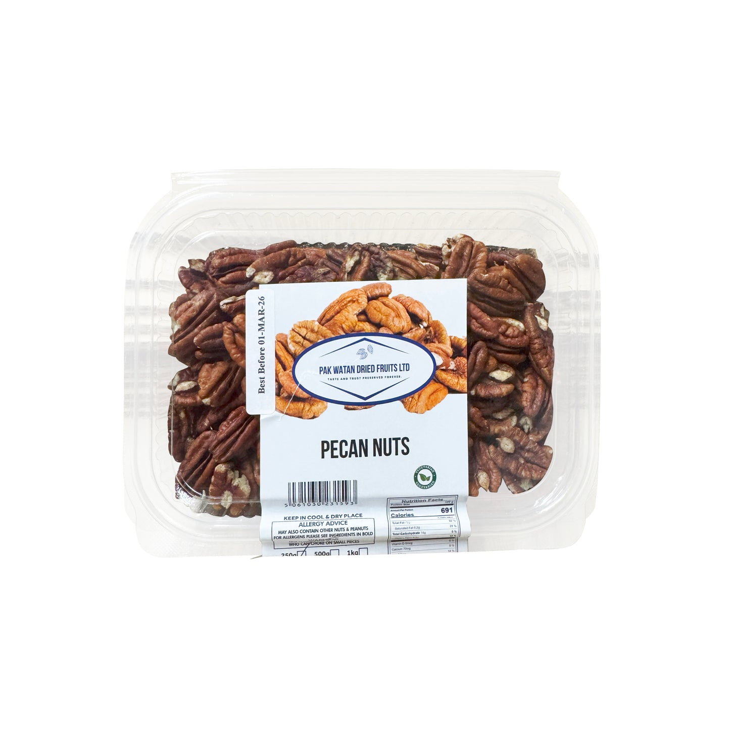 Pecan Nuts Halves