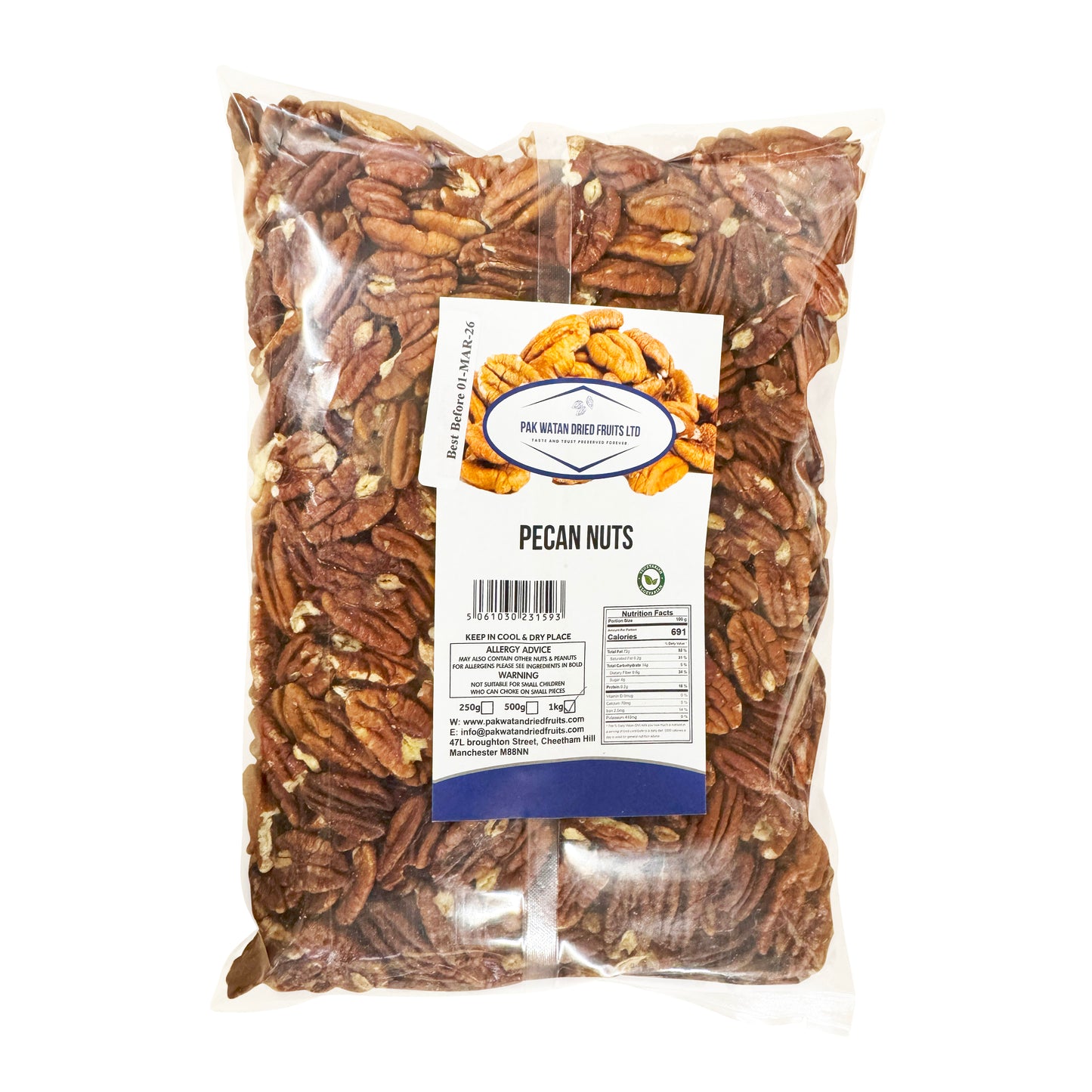 Pecan Nuts Halves