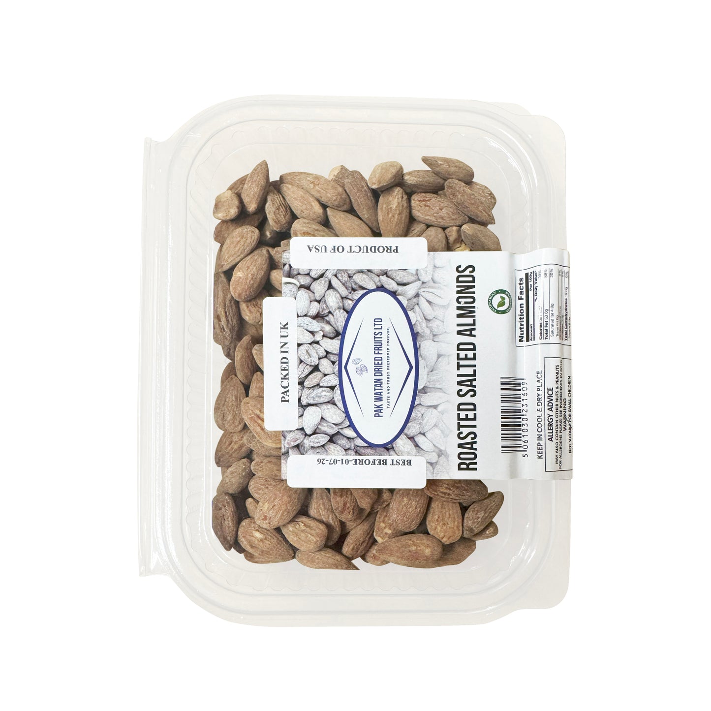 Roasted Almonds- Salted & Roasted Almonds