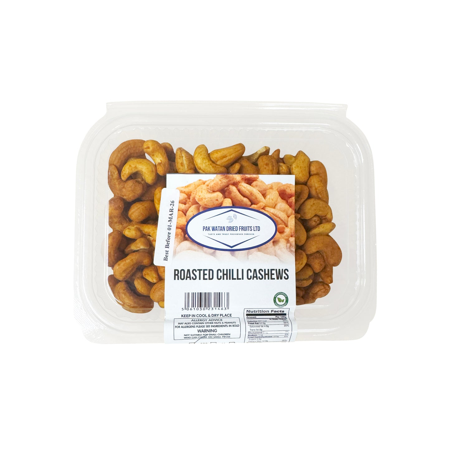 Roasted Chilli Cashews