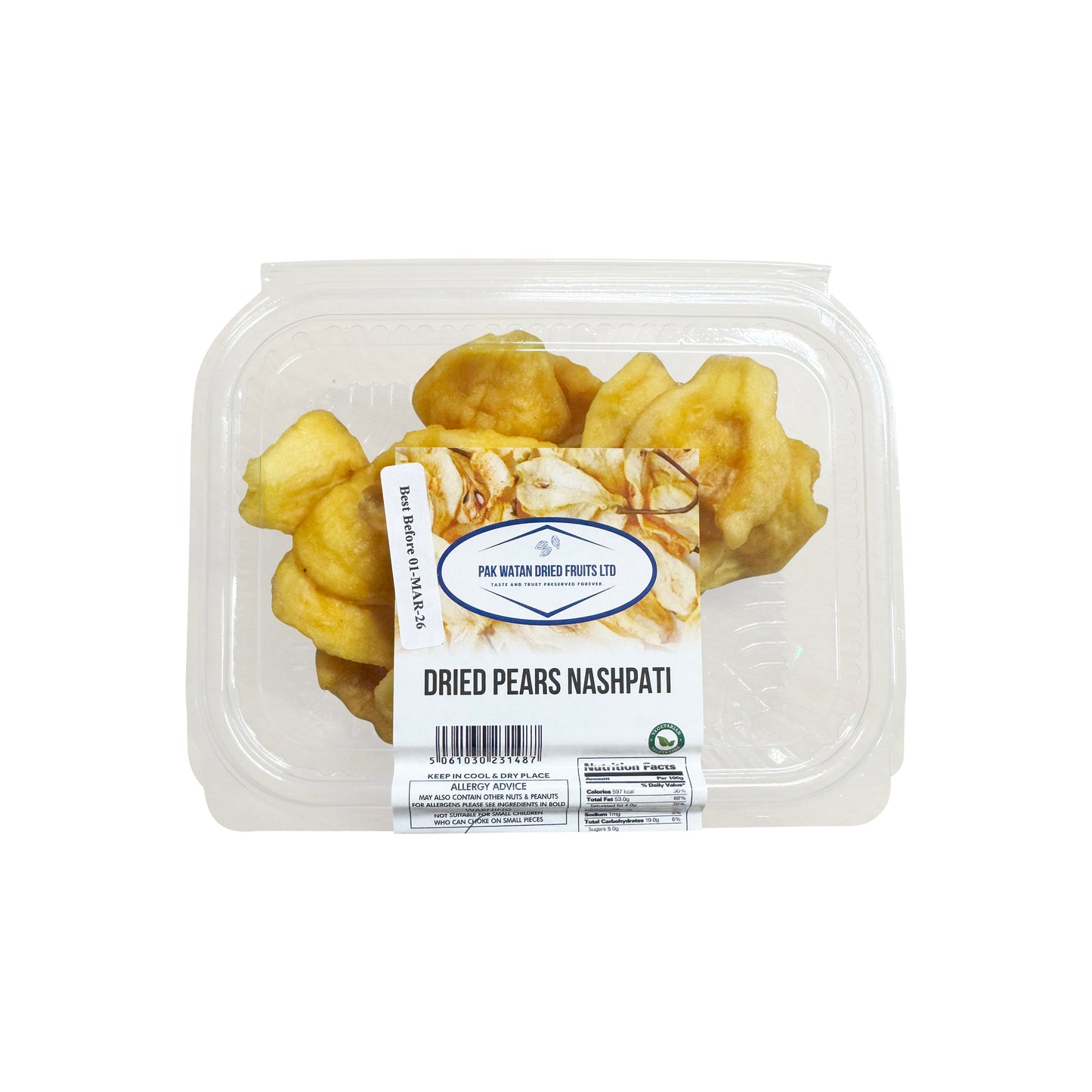 Dried Pear - Nashpati Dried