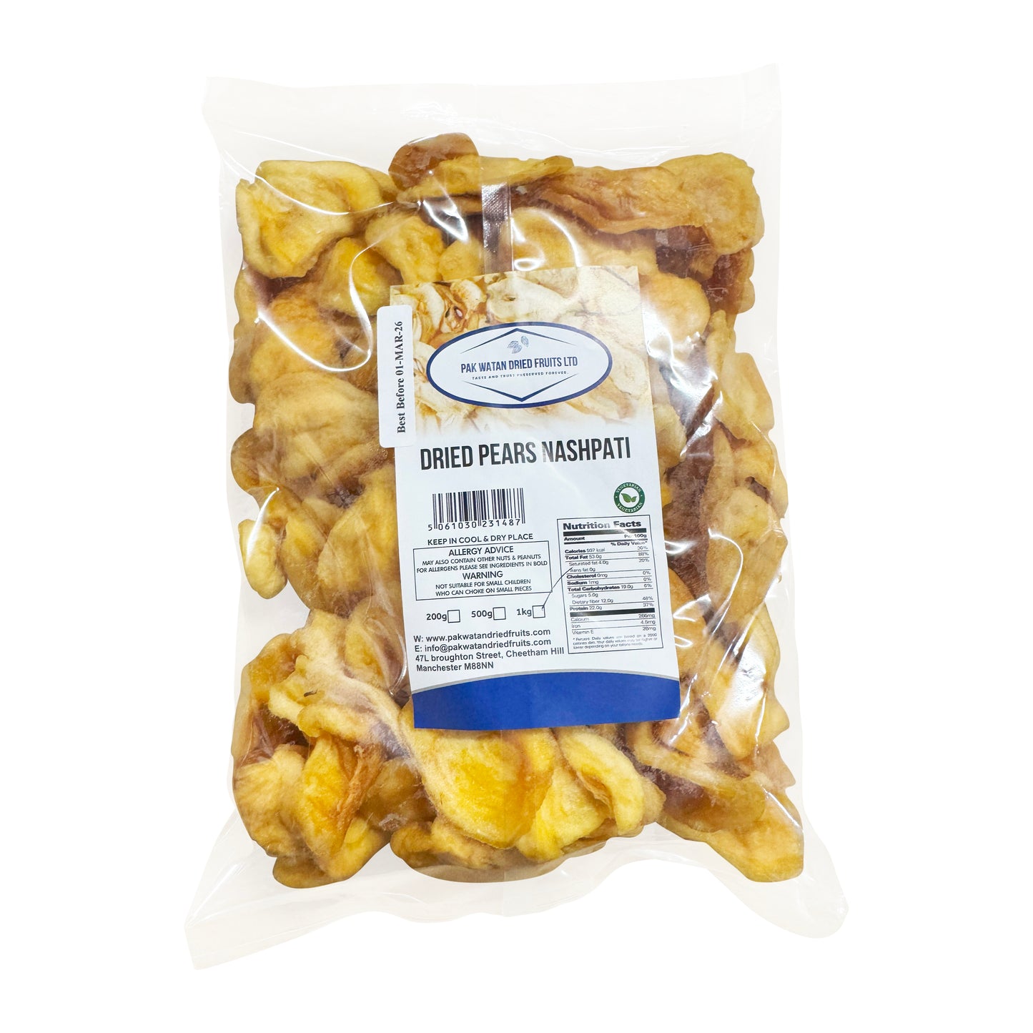 Dried Pear - Nashpati Dried