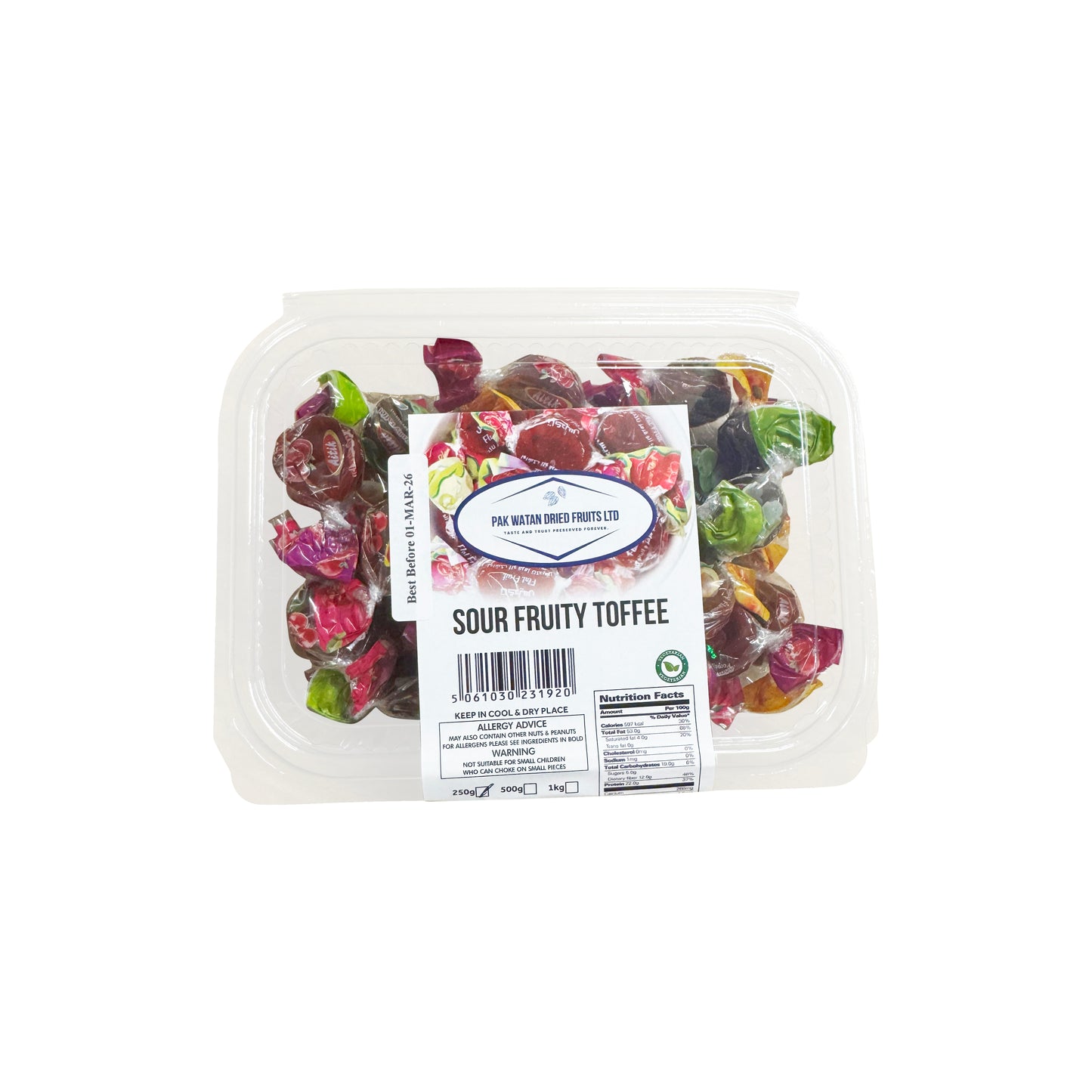 Sour Fruity Tofee