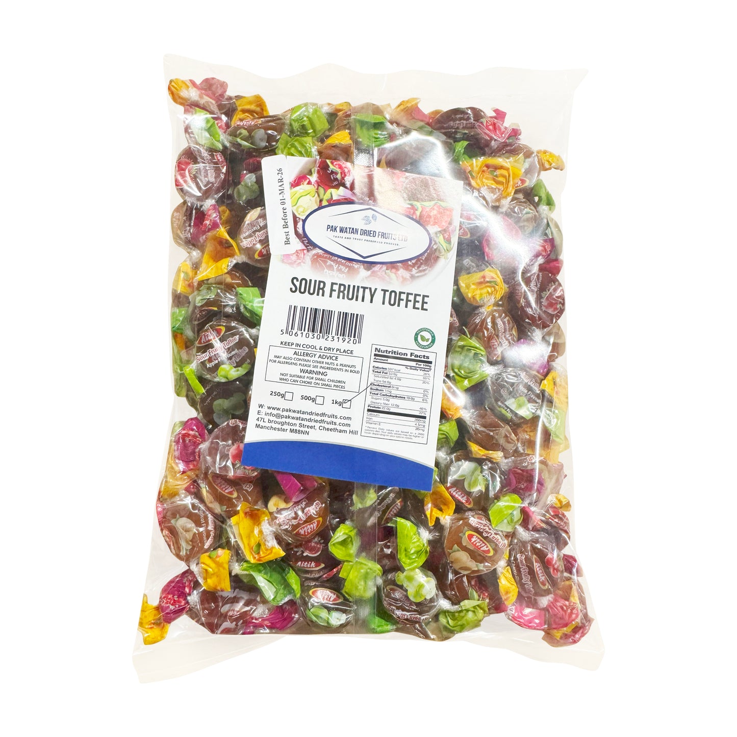 Sour Fruity Tofee