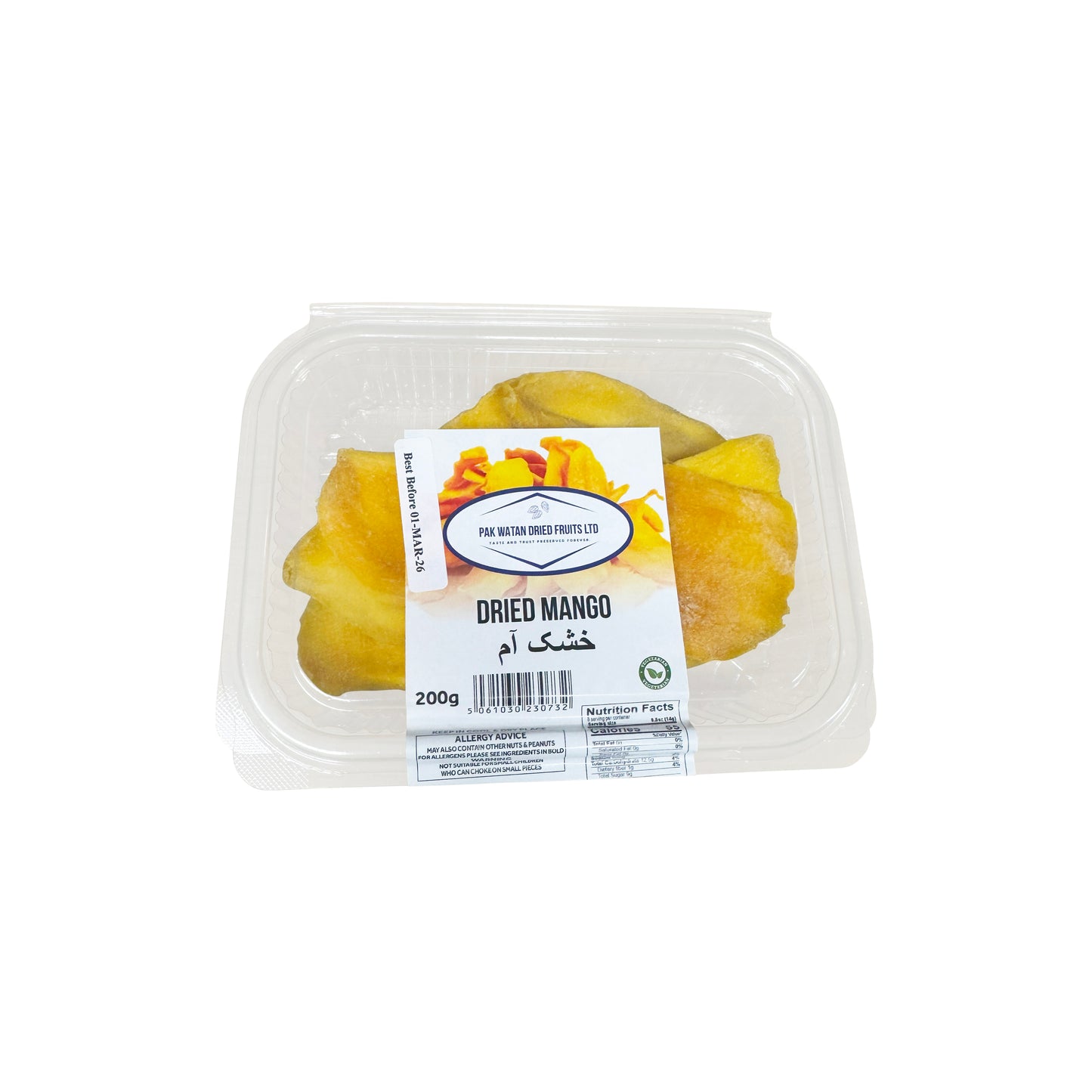 Dried Mango extra low sugar