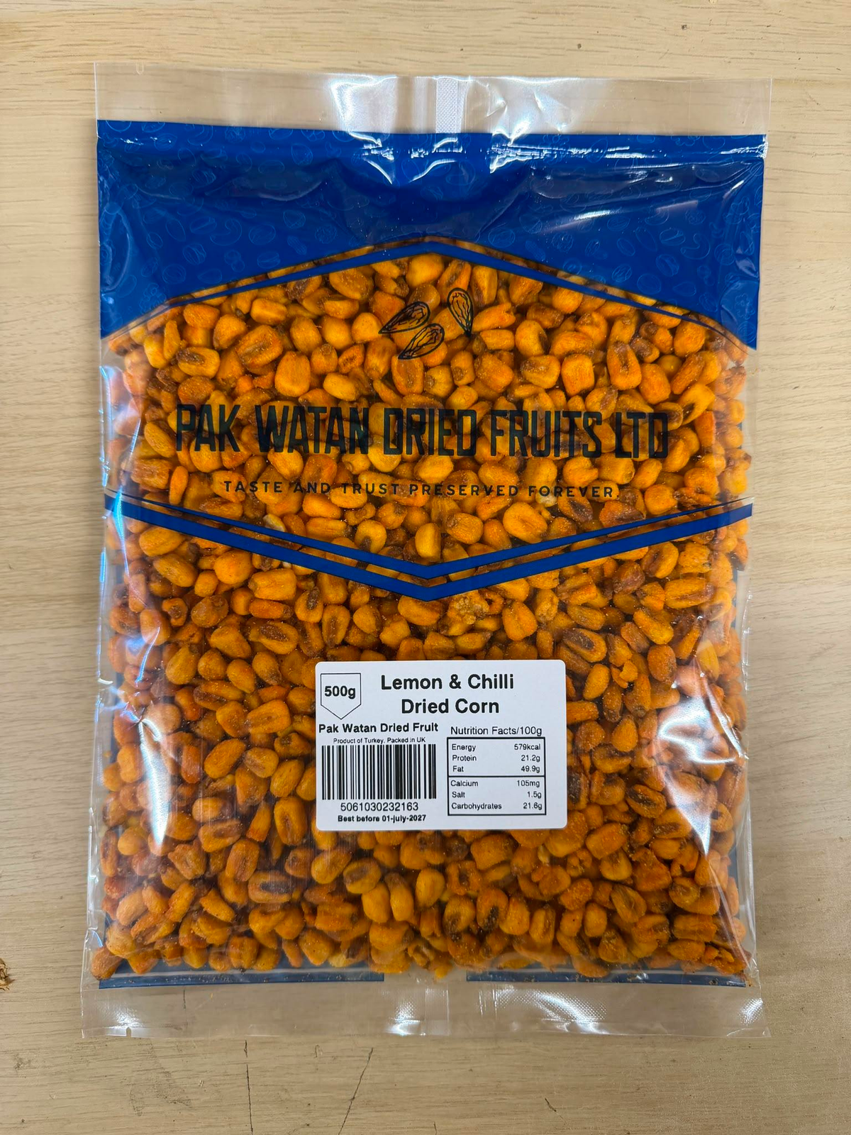 Lemon And Chilli Dried Corn