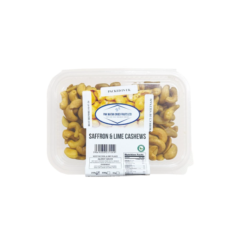 Saffron & Lime Cashews