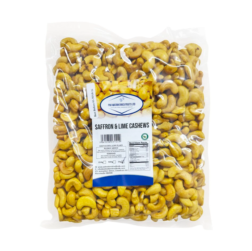 Saffron & Lime Cashews