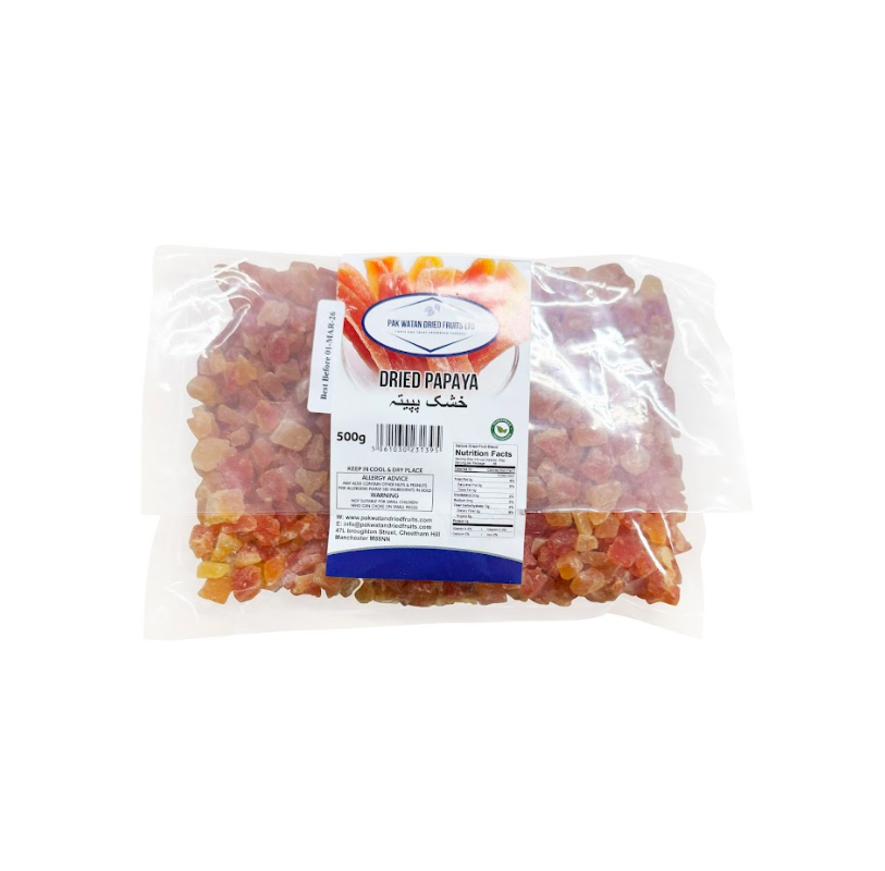 Dried Papaya Diced