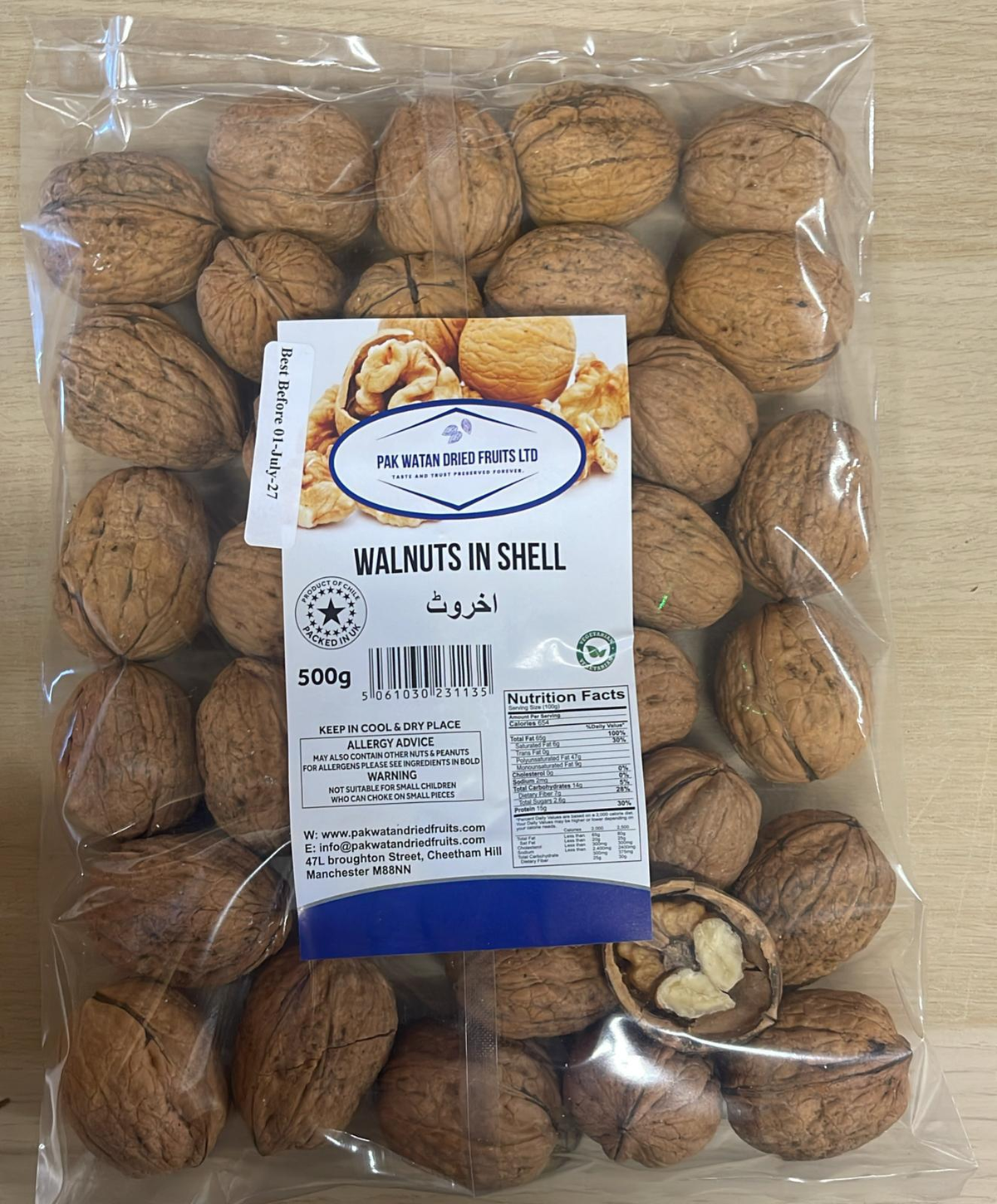 Walnuts in Shell