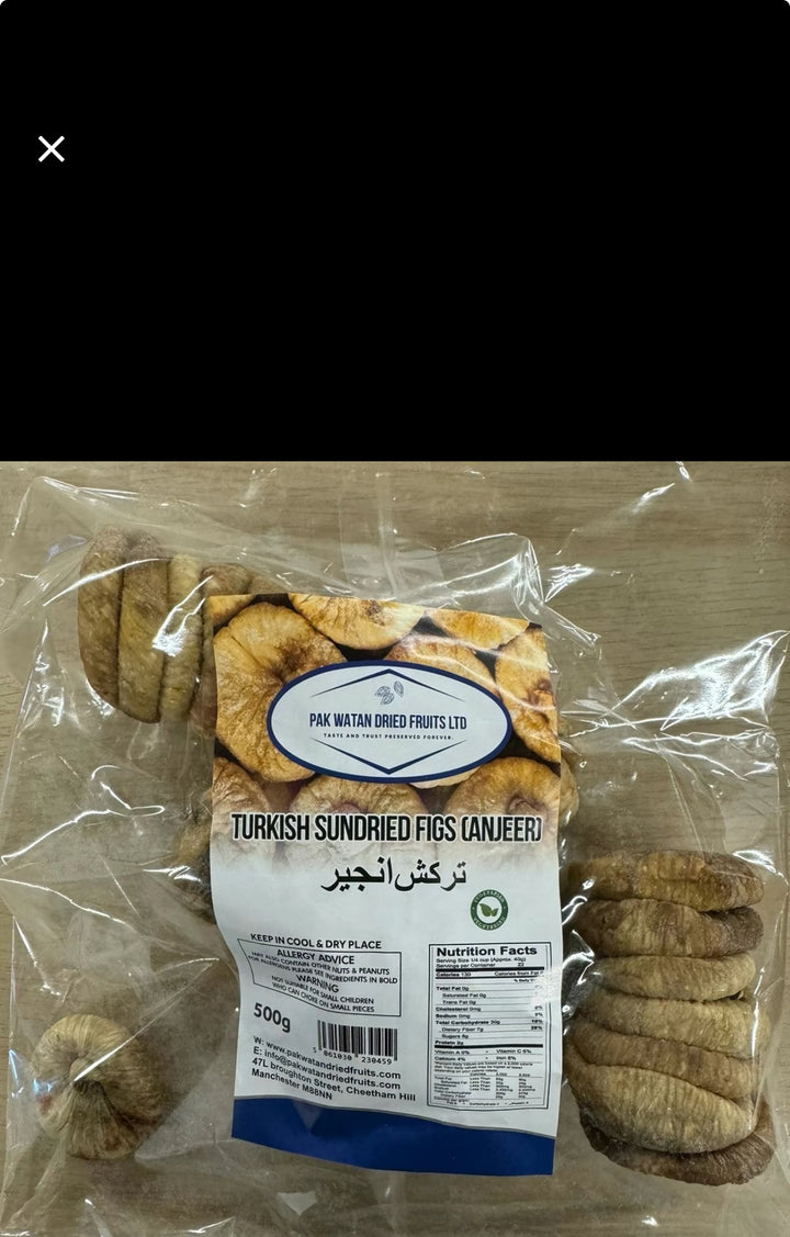 Turkish Sundried Figs - Pak Watan Dried Fruits Ltd.