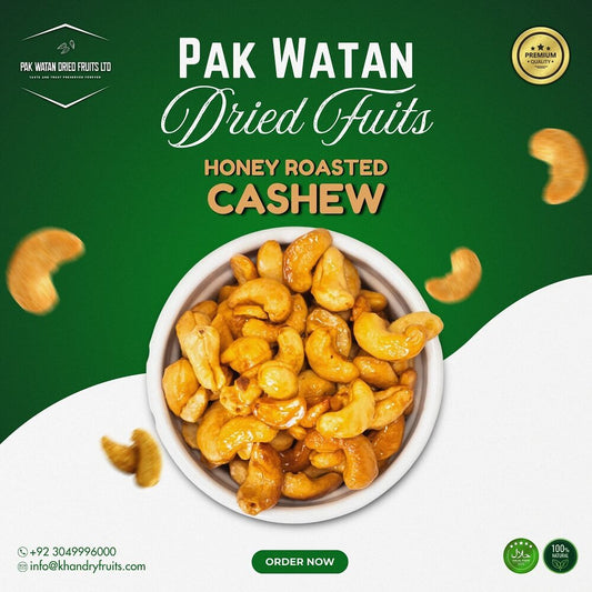 Cashew (Honey Roasted) - Kaju Honey Roasted