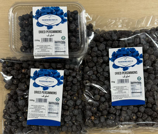 Dried Amlook (Black Persimmons) Sweet & Chewy Dried Fruit Snack