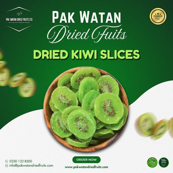 Dried Kiwi Slices (Sweetened)