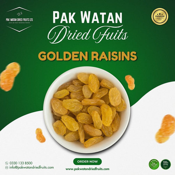 Golden Raisins - Sundried golden raisins