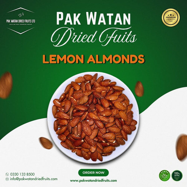 Roasted Lemon Almonds