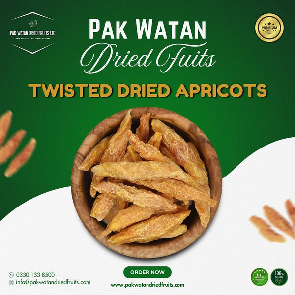 Twisted dried apricots(chapanamak)