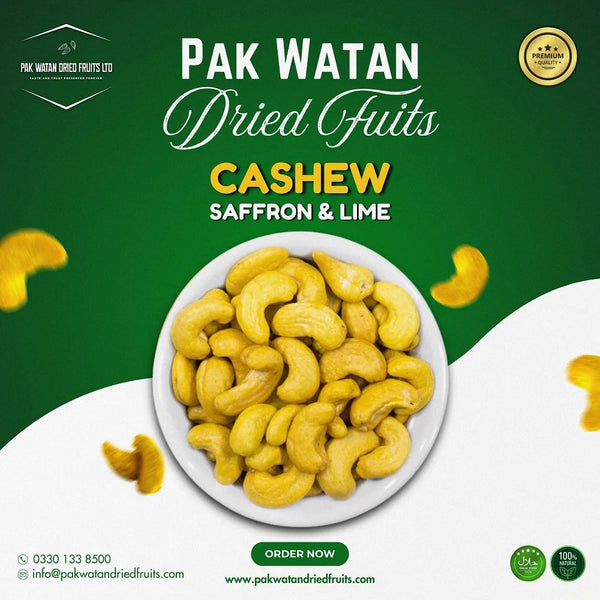 Saffron & Lime Cashews