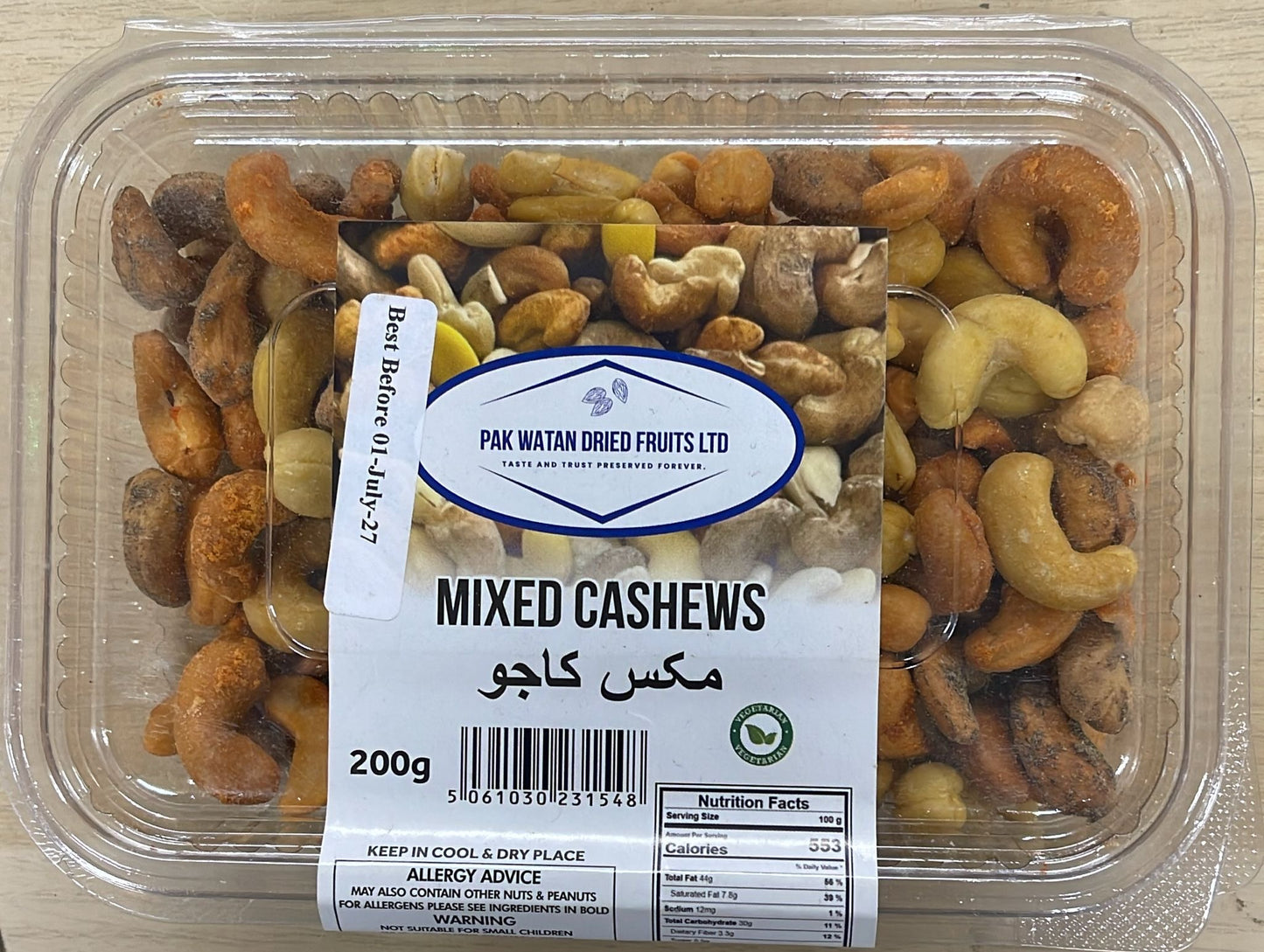 Mixed Cashews (8 Flavours)