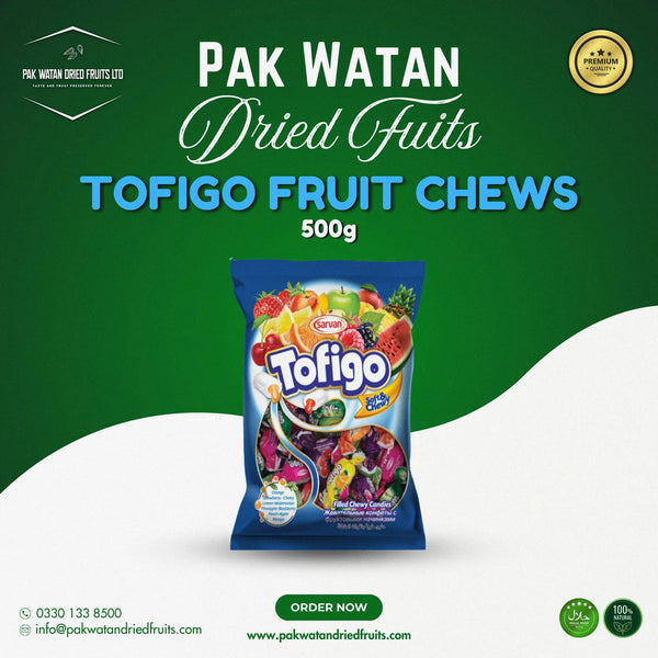 Tofigo Fruit Chews (500g)