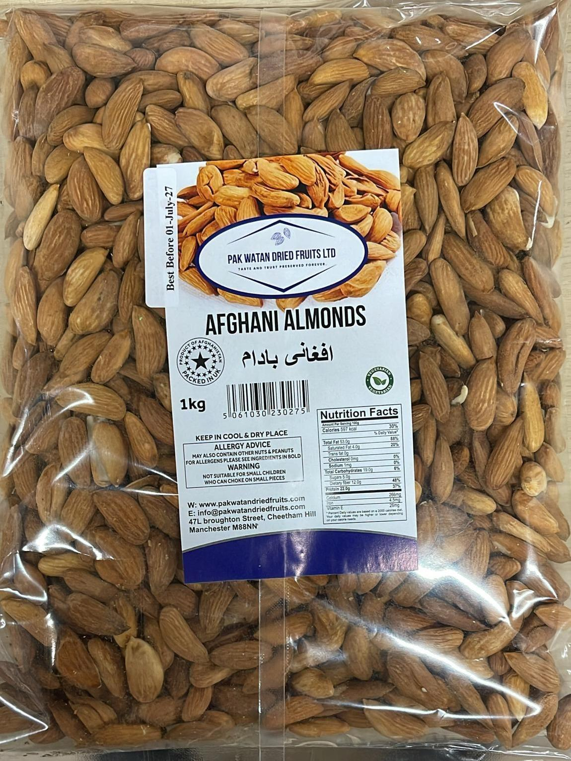 Afghan Almonds - Afghani Badaam