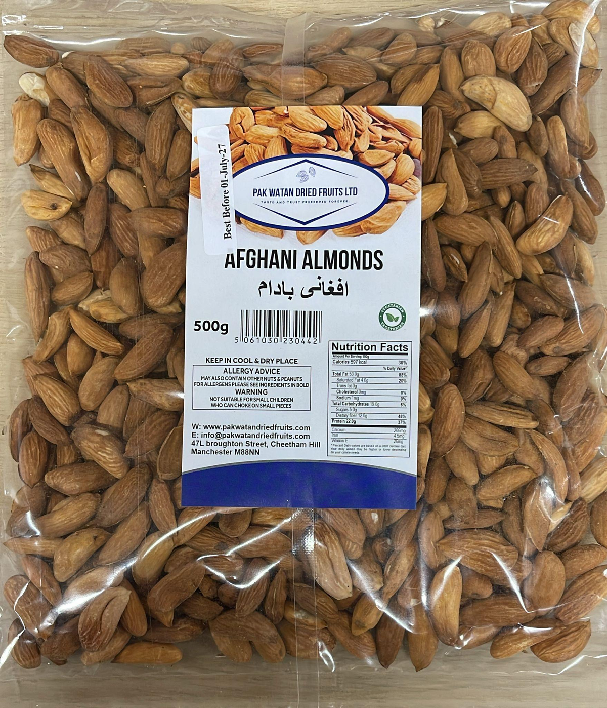 Afghan Almonds - Afghani Badaam