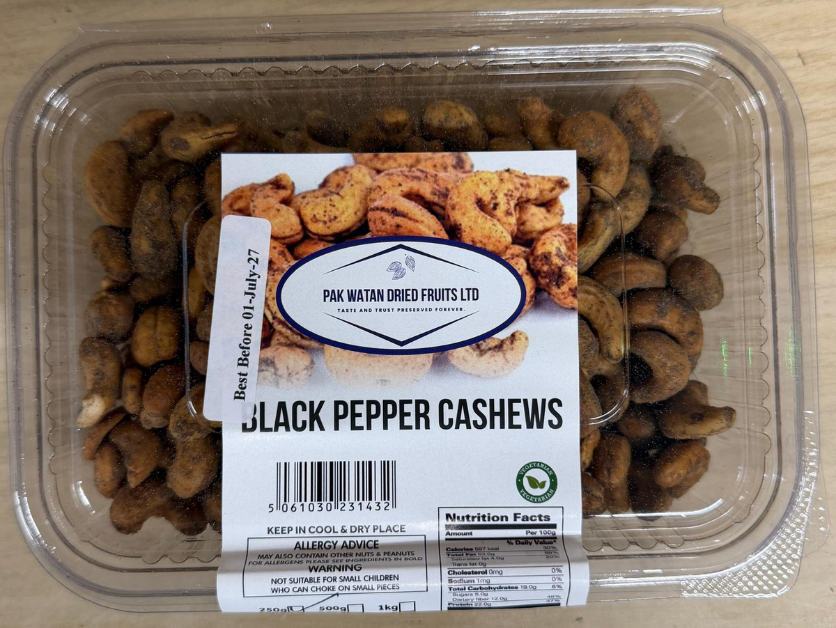 Black Pepper Cashews