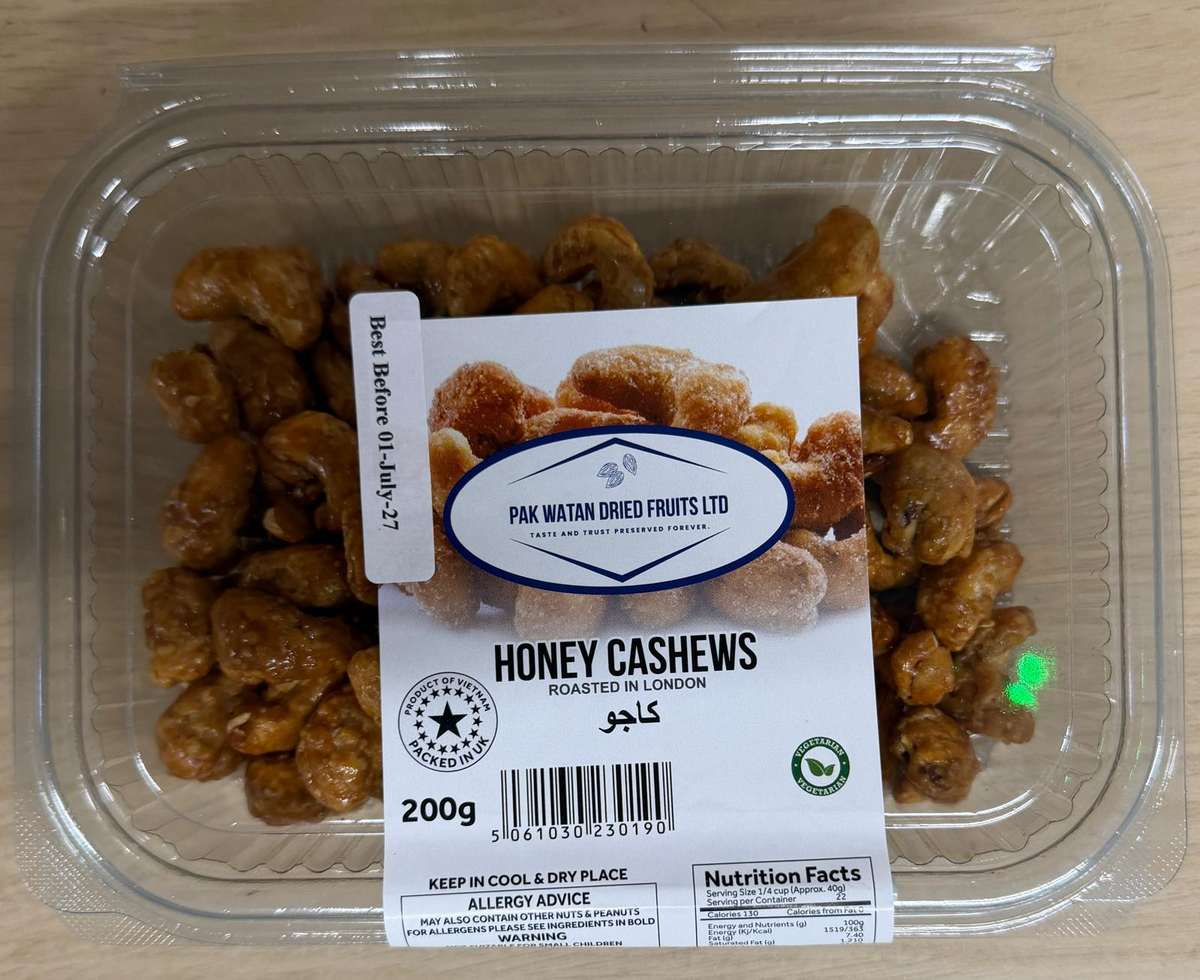 Cashew (Honey Roasted) - Kaju Honey Roasted