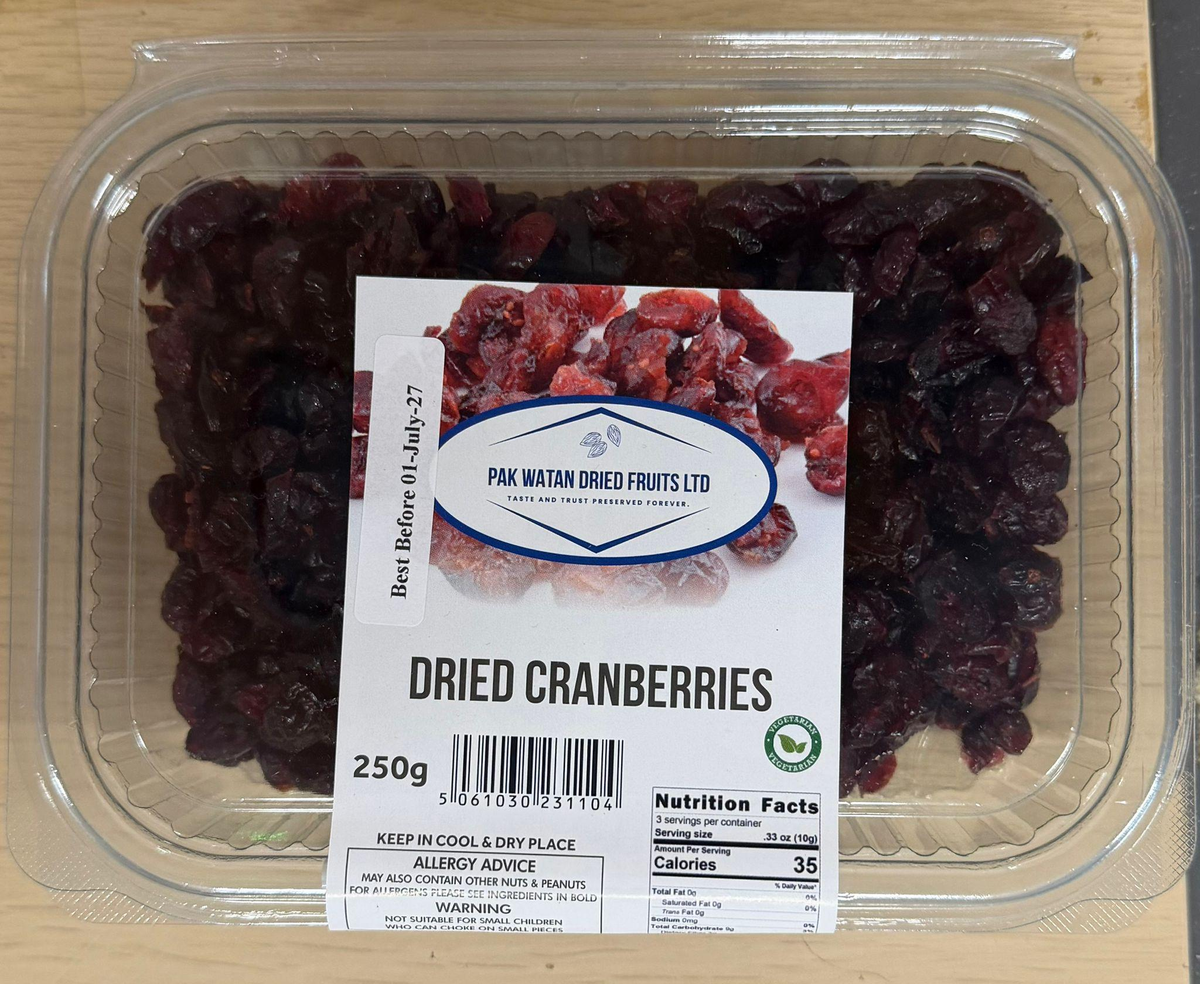 Dried Cranberries