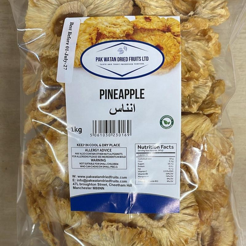 Dried Pineapple Rings - Best dried pineapple rings