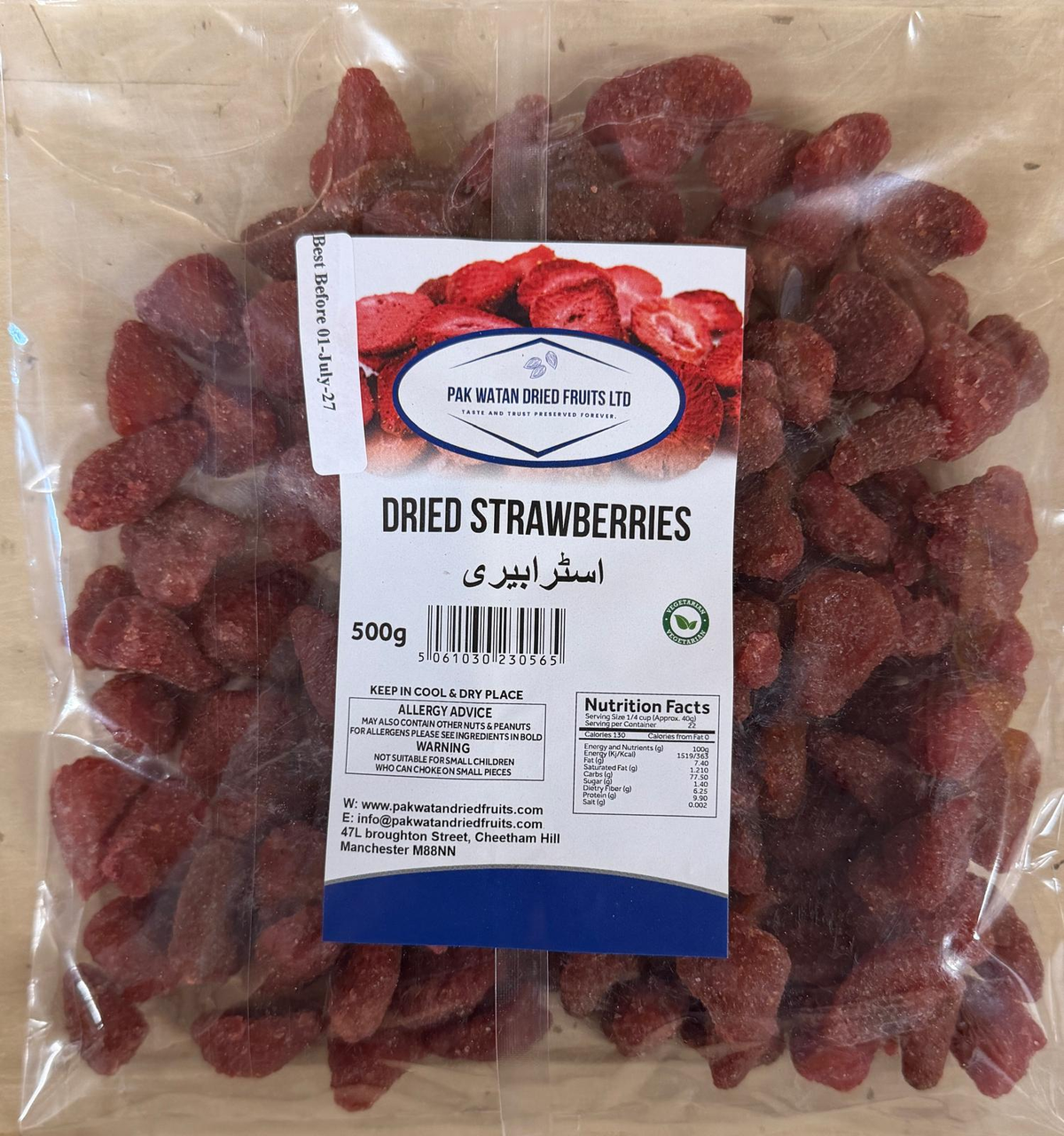 Dried Strawberries