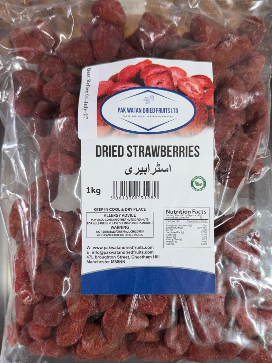 Dried Strawberries