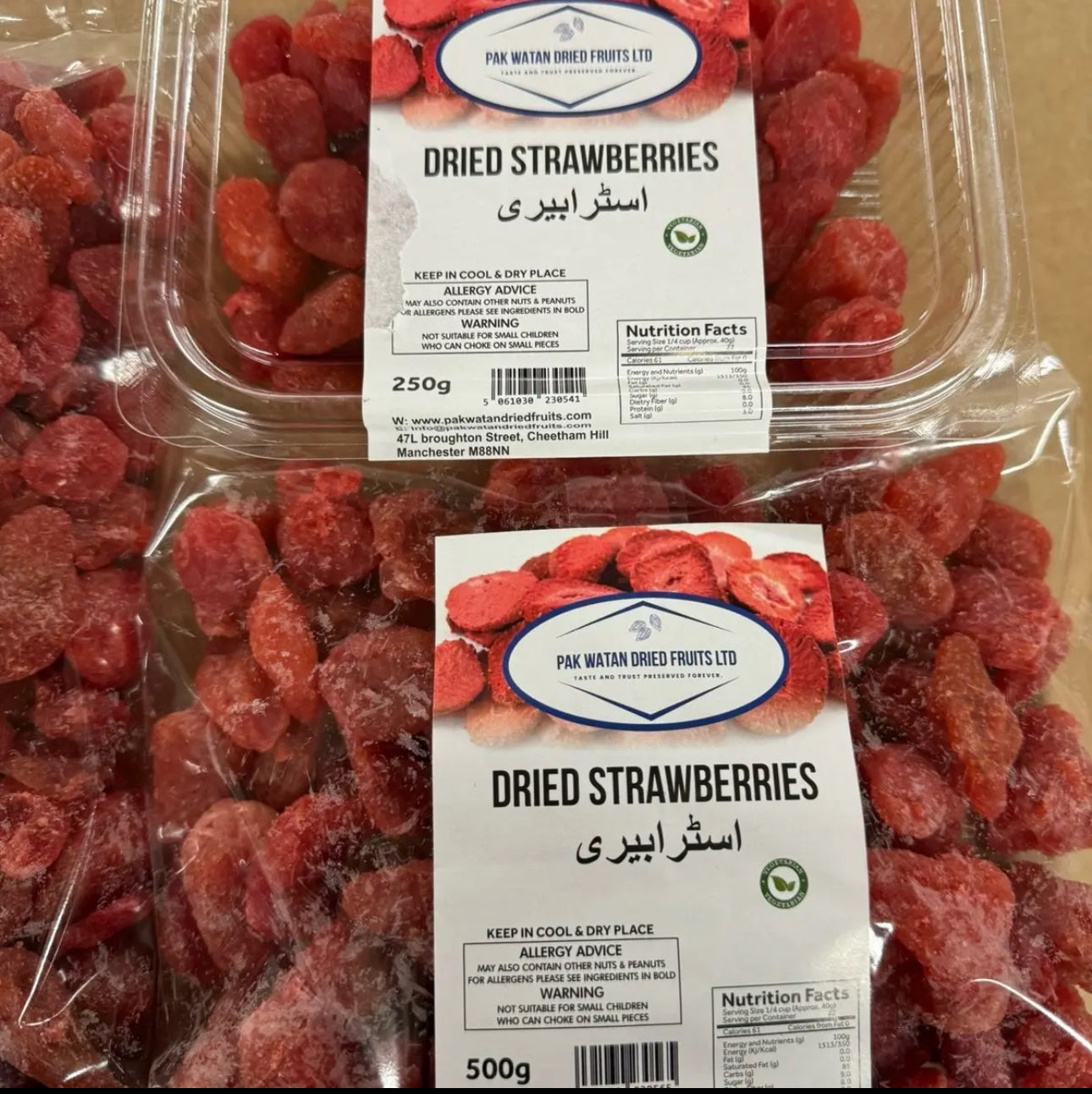 Dried Strawberries - Pak Watan Dried Fruits Ltd.