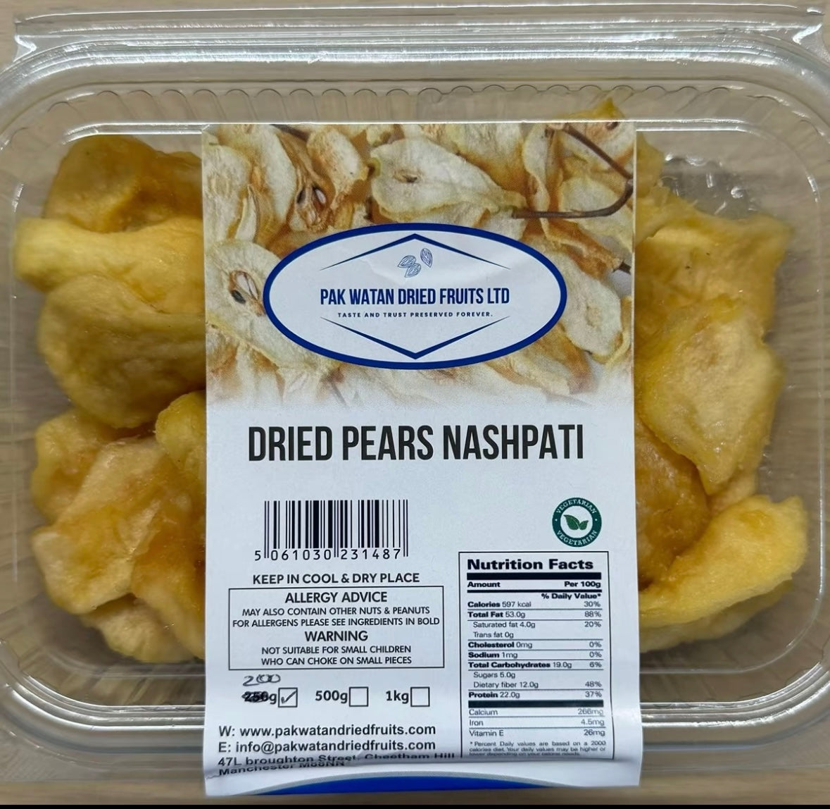 Dried Pear - Nashpati Dried