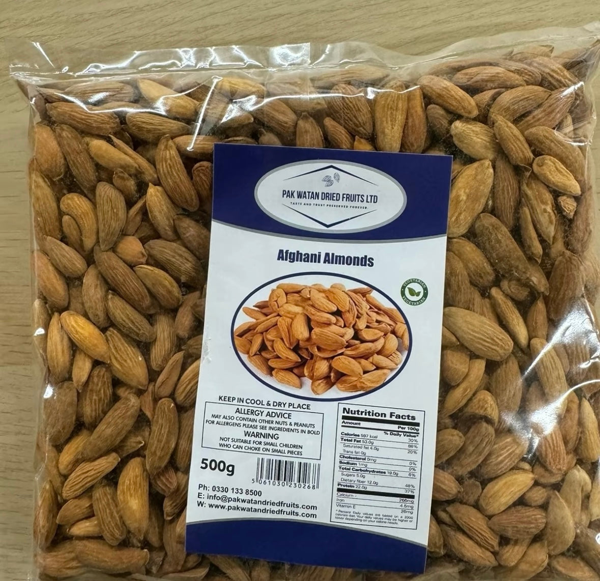 Afghan Almonds - Afghani Badaam