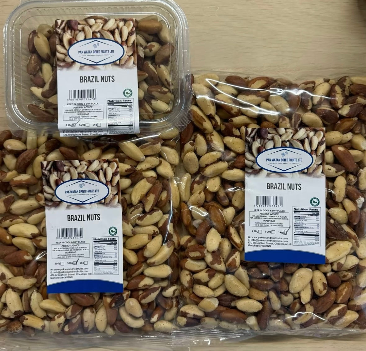 Brazil Nuts - Organic Brazil nuts