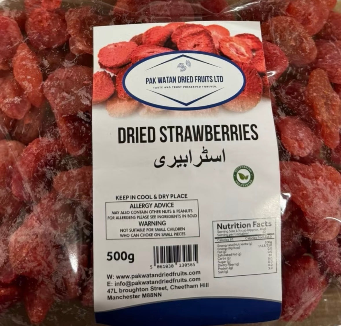 Dried Strawberries