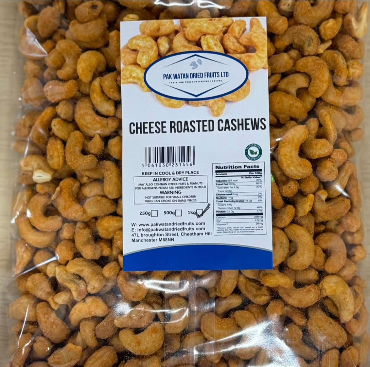 Cheese Roasted Cashews