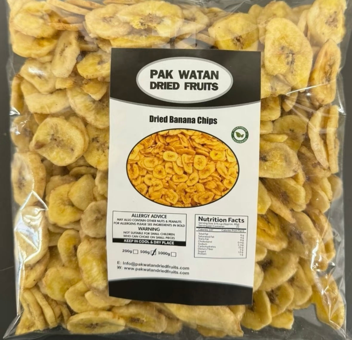 Dried Banana Chips