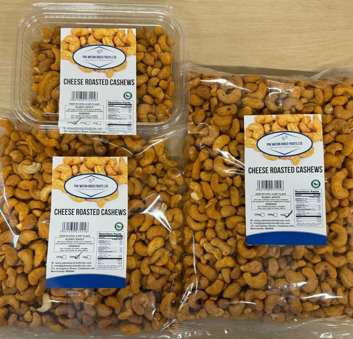 Cheese Roasted Cashews