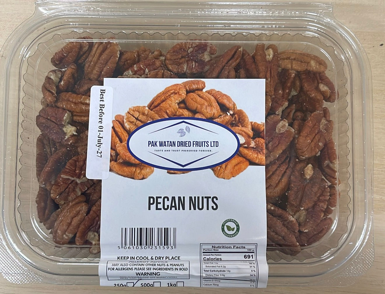Pecan Nuts Halves