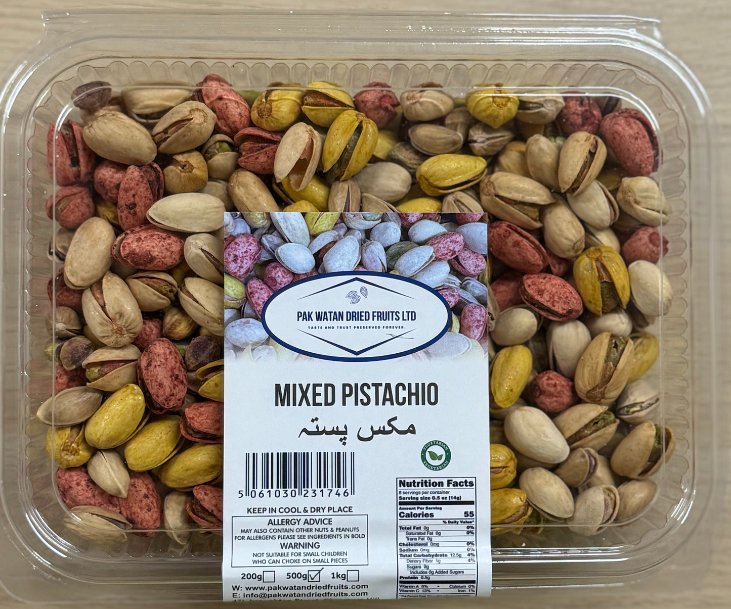 Mixed Pistachios (6 Flavours)