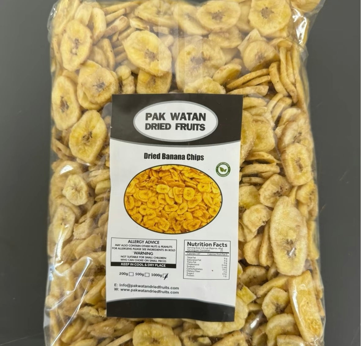 Dried Banana Chips