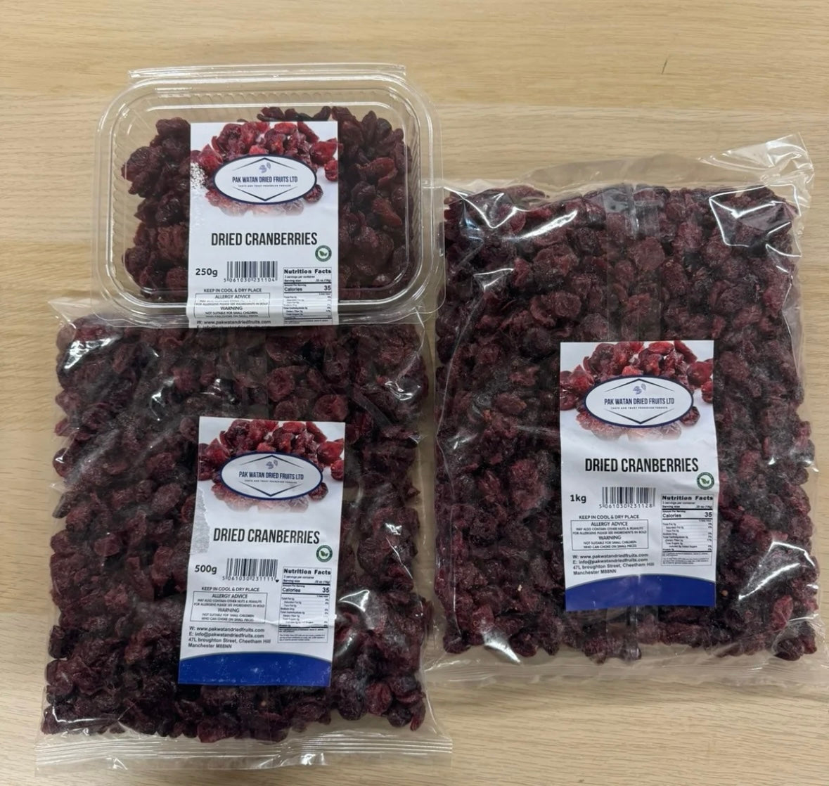 Dried Cranberries