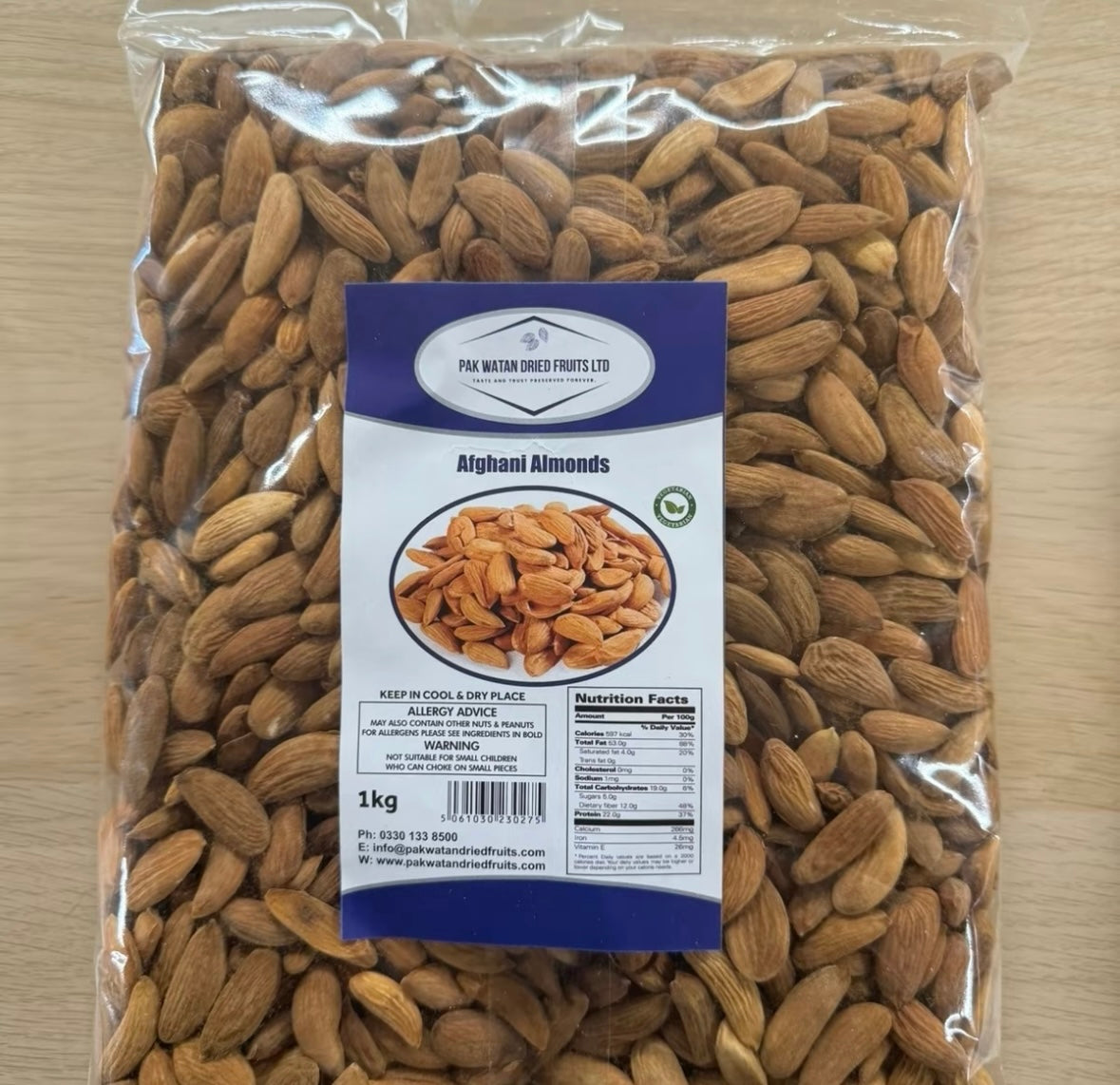 Afghan Almonds - Afghani Badaam