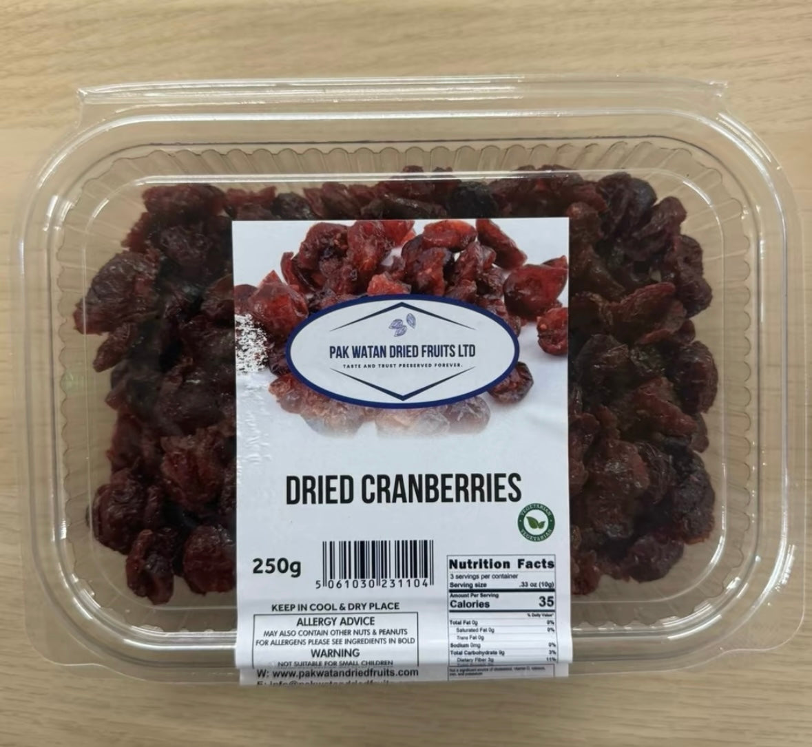 Dried Cranberries