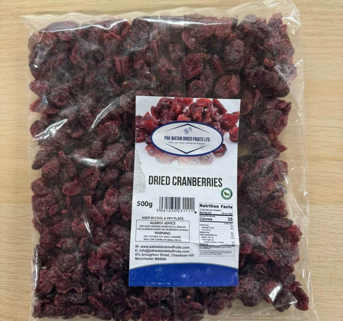 Dried Cranberries