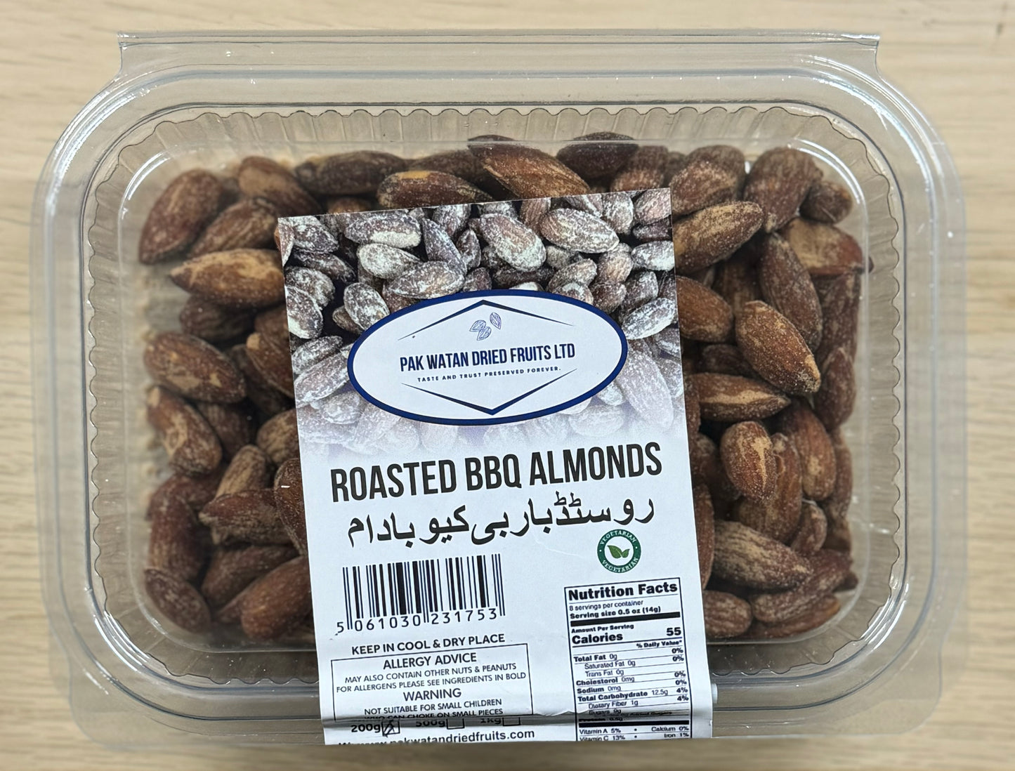 Roasted BBQ Almonds