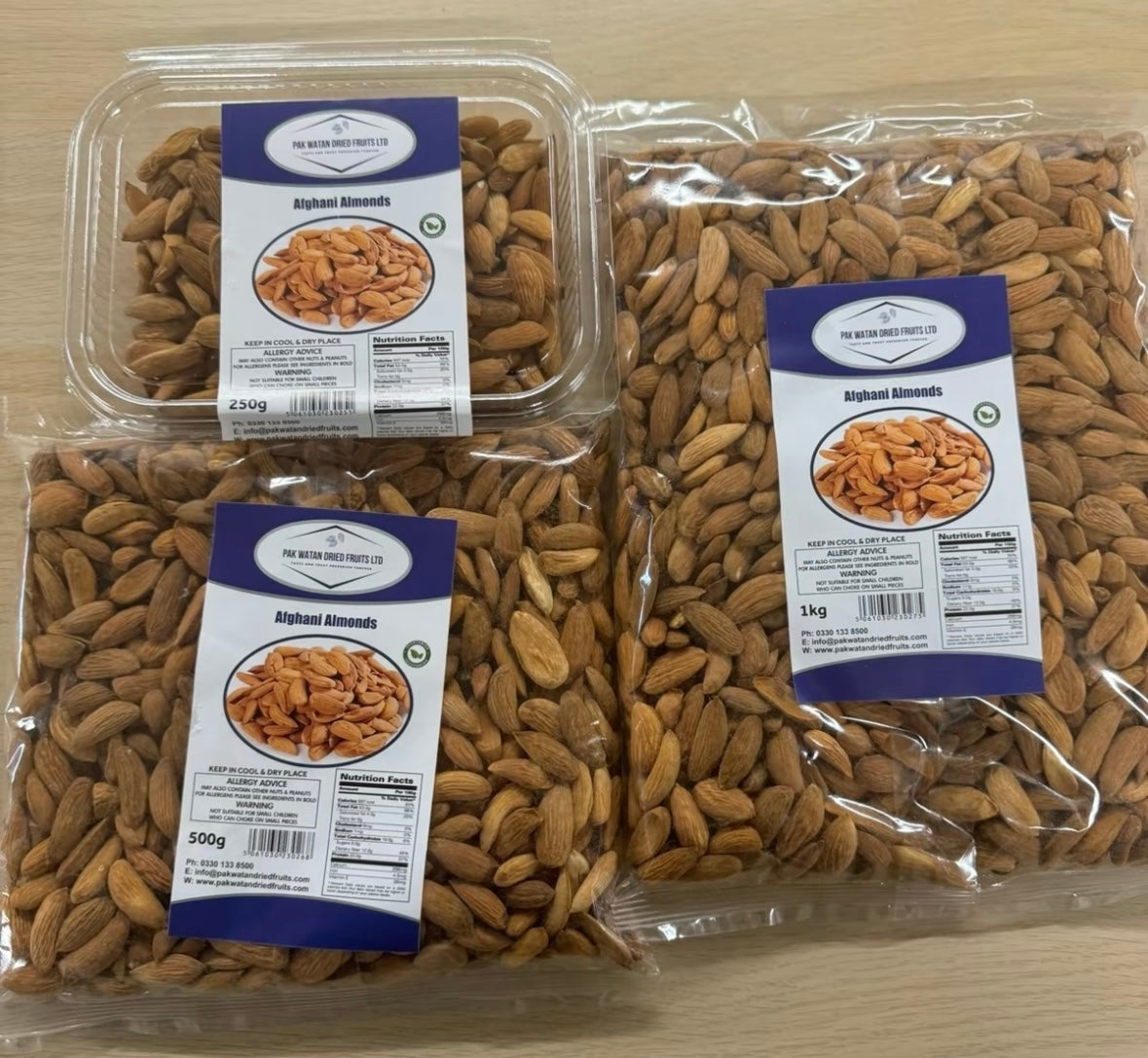 Afghan Almonds - Afghani Badaam